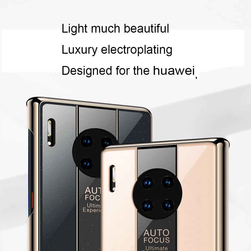 Для huawei mate30pro HD окрашенная крышка из оргстекла coqueluxury чехол для телефона для huawei mate30pro стеклянный корпус