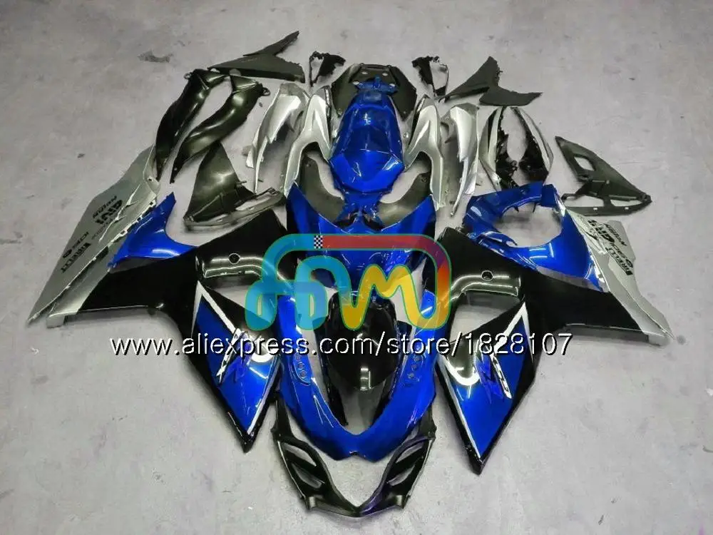 K9 для SUZUKI GSXR-1000 GSXR 1000 09, 10, 11, 12, 13, 15 и 16 44BS. 159 GSXR1000 2009 2010 2011 2012 Зеленый Белый обтекатель - Цвет: No. 34