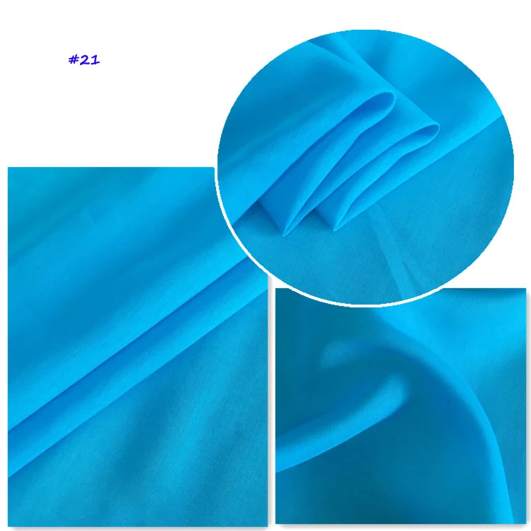 Luxurious Pure White Silk-Cotton Fabric for Dress Linings - Lightweight & Soft