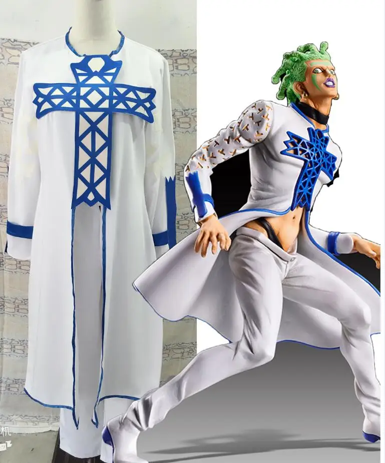JoJo s Bizarre Adventure Cioccolata Cosplay Costume halloween costumes