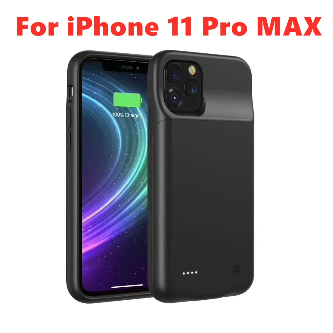 Чехол для аккумулятора для iphone 11 Pro Max 4500/3500 mah, зарядное устройство для iphone 11, внешняя задняя упаковка, чехол для зарядного устройства - Цвет: 4500mAh i 11 Pro MAX