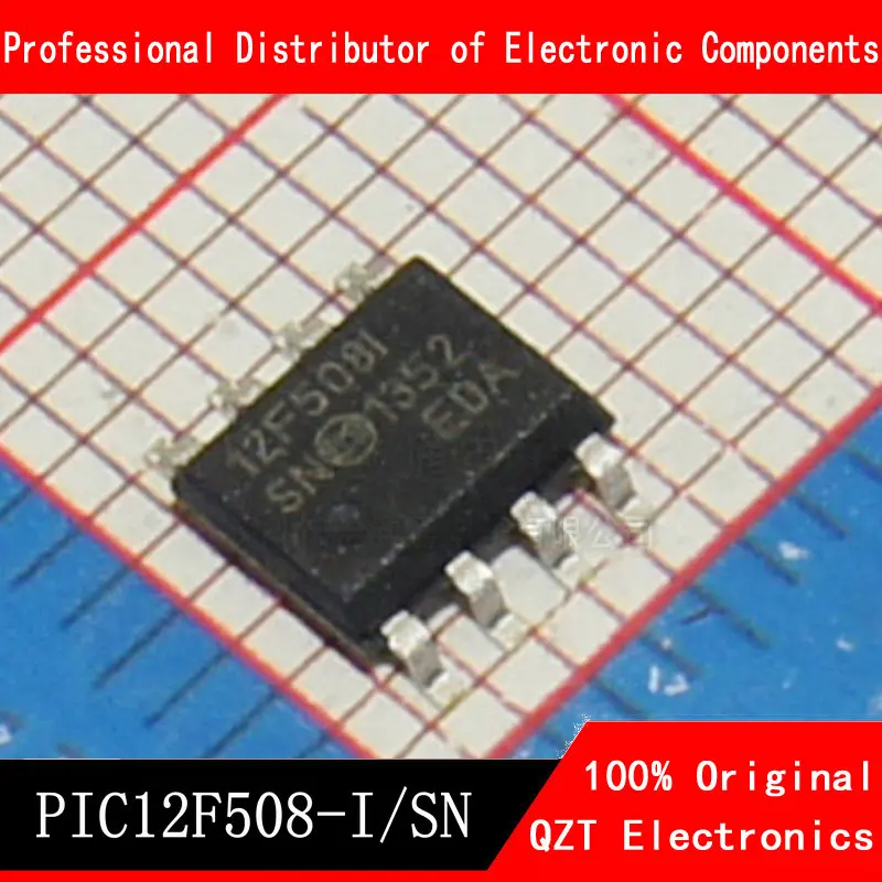 5pcs lot new originai pic12f508 i p 12f508 i p or pic12f508 e p 12f508 e p or pic12f508 dip 8 8 bit flash microcontroller 10pcs/lot PIC12F508-I/SN PIC12F508 12F508 SOP-8 SMD new and original IC