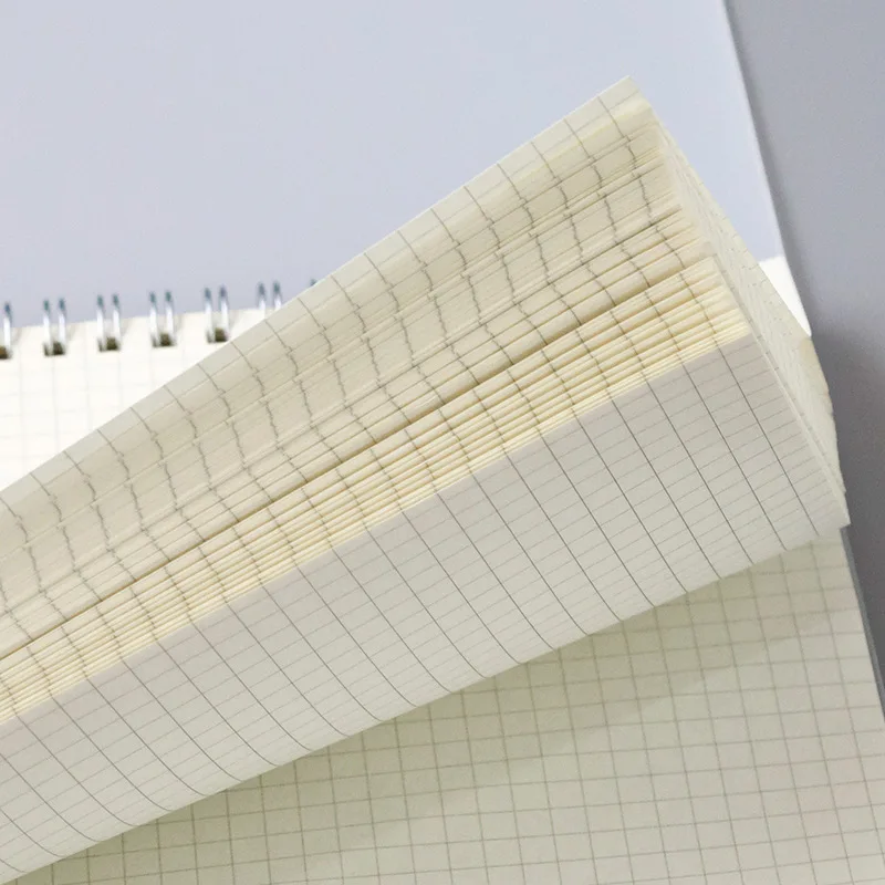 DIY Agenda A5 A6 B5 Planner Organizer Spiral Diary Notebook Journal Coil Grid Dotted Blank Line Sketch Note Book Travel Handbook 5
