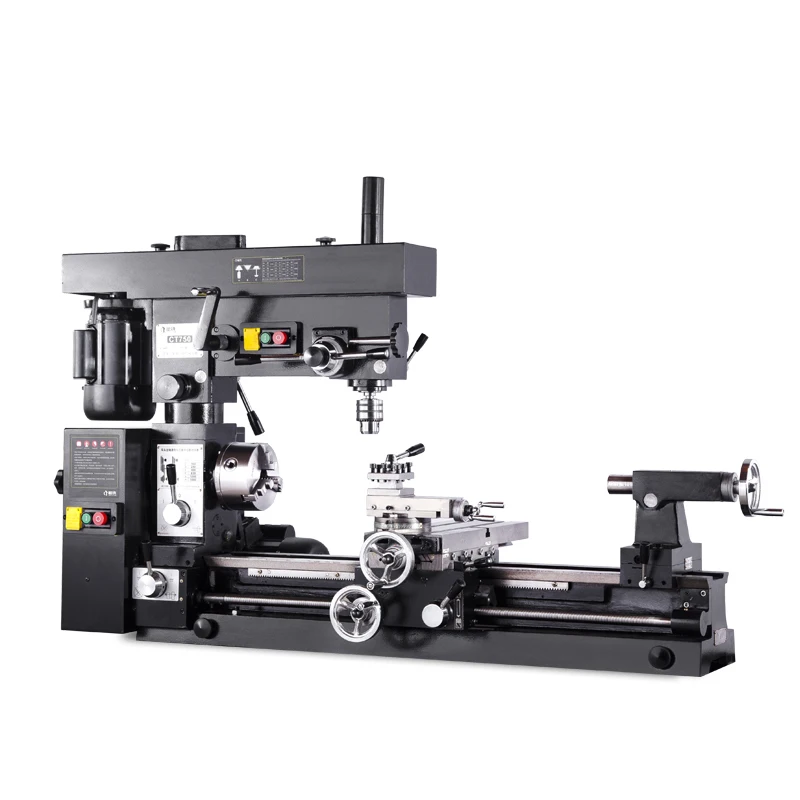 US $2.750.99 CT750 Multifunctional Lathe Drilling And Milling Machine Turning Drilling And Milling Threeinone Machine Tool Bench Lathe