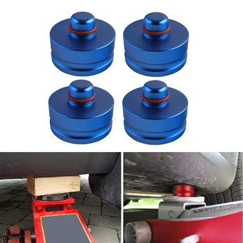 

4 Pcs Jack Lift Point Pad Adapter Aluminum for Tesla Model 3 Models -Safely Raising Vehicle Protects Car Jack From Daing Batt