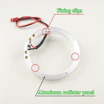

LED Car lights Light Guide Angel Eyes Halo Rings Retrofit Motorcycle 9-36V DC