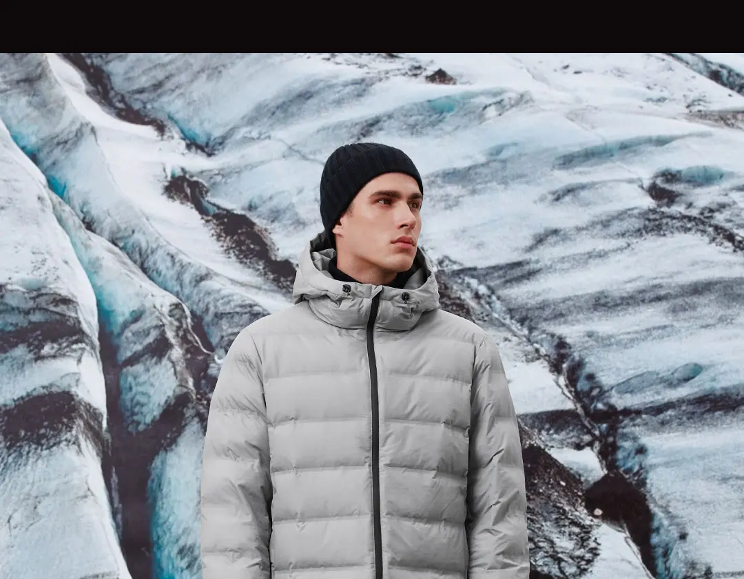 new Xiaomi Cottonsmith Graphene temperature controlled heating down jacket Goose Plug-in sustainable heating In Stock