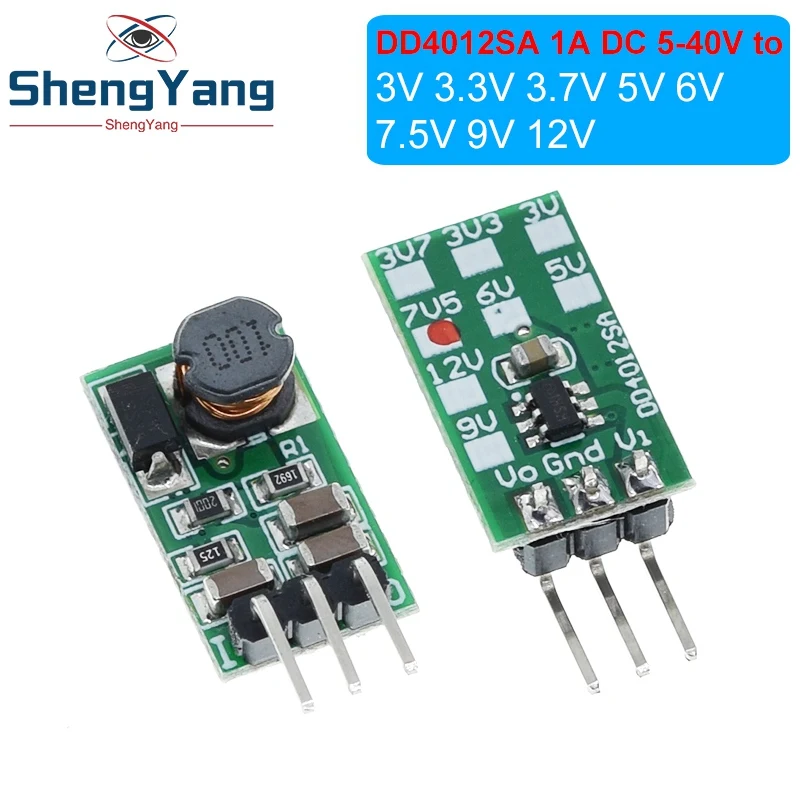 Шэньян DD4012SA 1A постоянного тока 5-40V до 3V 3 V 7 5V 6V 5 9V 12V регулятор DC-DC понижающего