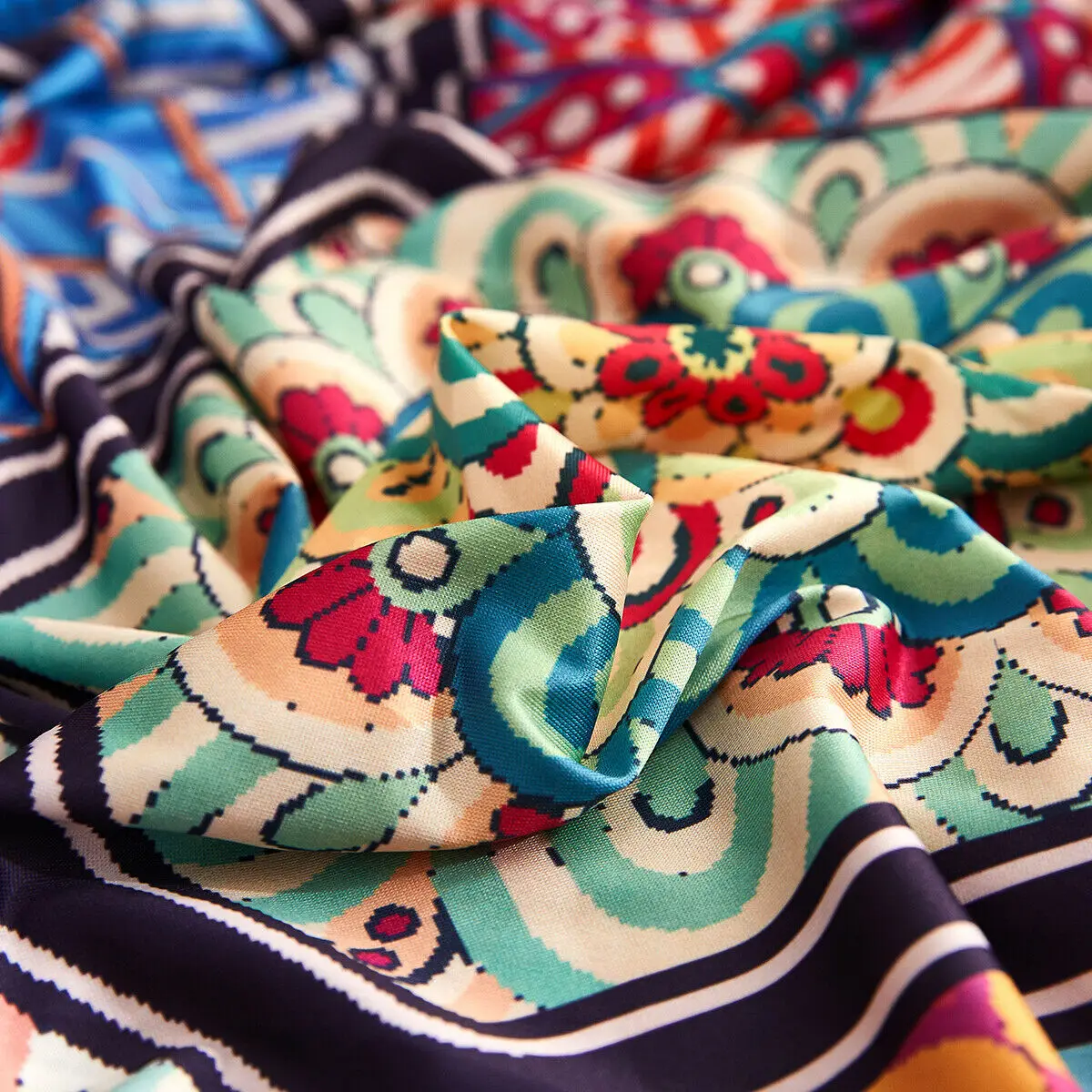 1/2/3/4 Seater Morocco All-inclusive Sofa Cover Slipcover Polyester Spandex Stretch Printed Bohemian Polyester Furniture Cover