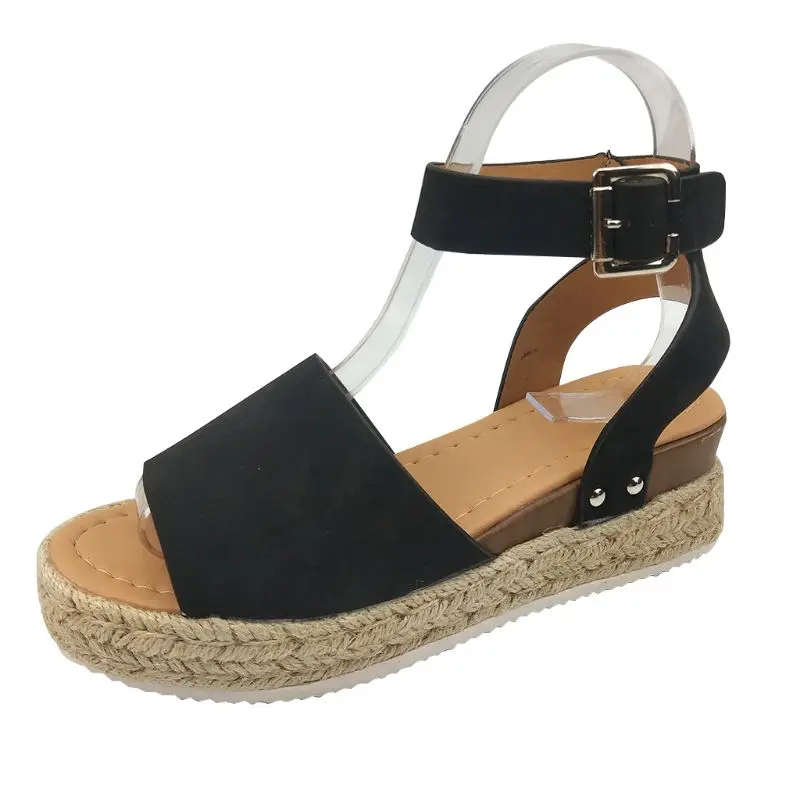 

Wedges Shoes For Women High Heels Sandals Summer Shoes 2019 Flip Flop Chaussures Femme Platform Sandals 2019 Plus Size 517D