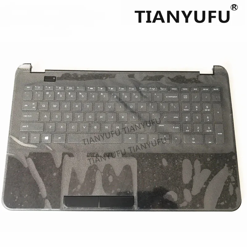 Для HP 15-D000 250 G2 255 US черная клавиатура с подставкой для рук Touc hp ad 747140-001 полностью