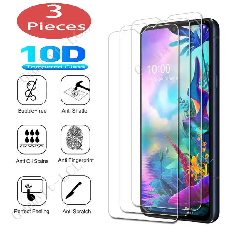3 Pezzi Di Vetro Di Protezione Per Lg Q61 Q92 5G Stylo 6 V60 Thinq 5G G8 G8X G8S Thinq K40 K40S K50 K50S Q60 Pellicola Per Schermo Temperato