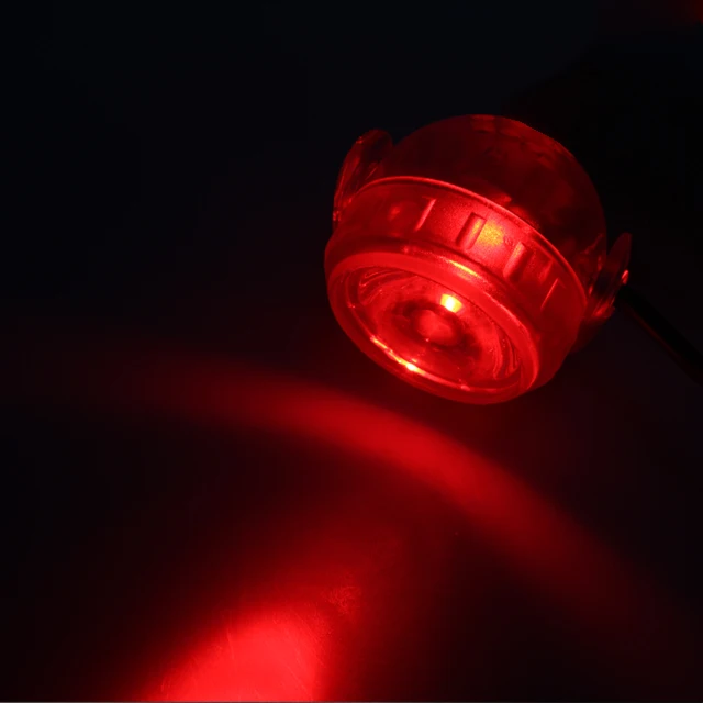 Red EU plug 1 Вт мини Водонепроницаемый светодиодный светильник для аквариума, погружной светильник, подводный светильник для аквариума, товары для домашних животных - Цвет: Red EU plug