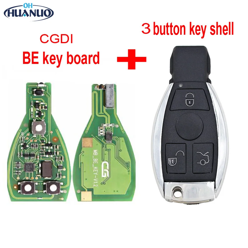 CGDI Smart Remote Key for Mercedes Benz Supports BGA 315MHz /433MHz Buttons Support all FBS3 and Automatic Recovery | Автомобили и
