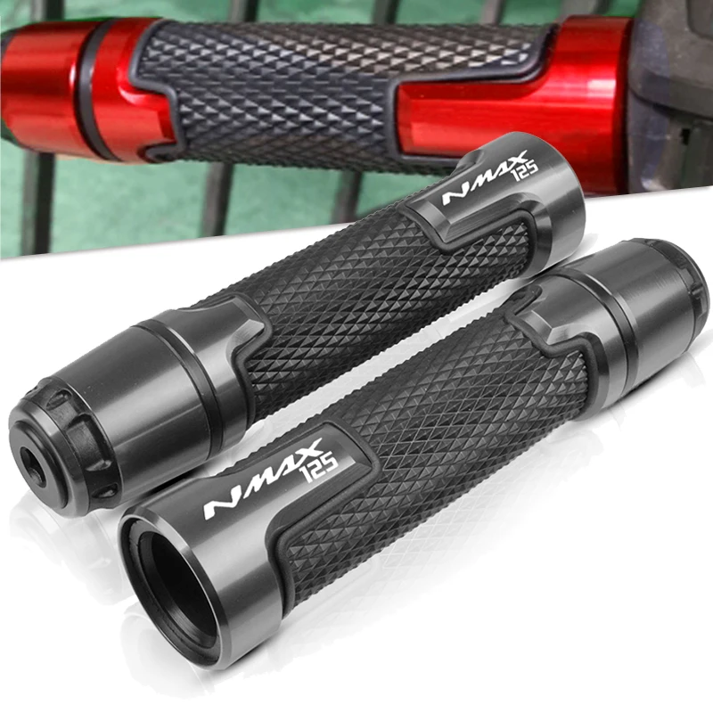 

CNC Motorcycle handlebar grip handle bar Motorbike handlebar grips FOR NMAX 125 2015 2016 2017 2018 - Scooters NMAX125