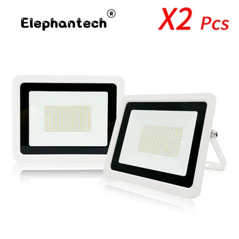 

2pcs Led Flood Light AC 220V 230V 240V Outdoor Floodlight Spotlight IP68 Waterproof LED Street Lamp Landscape Lighting