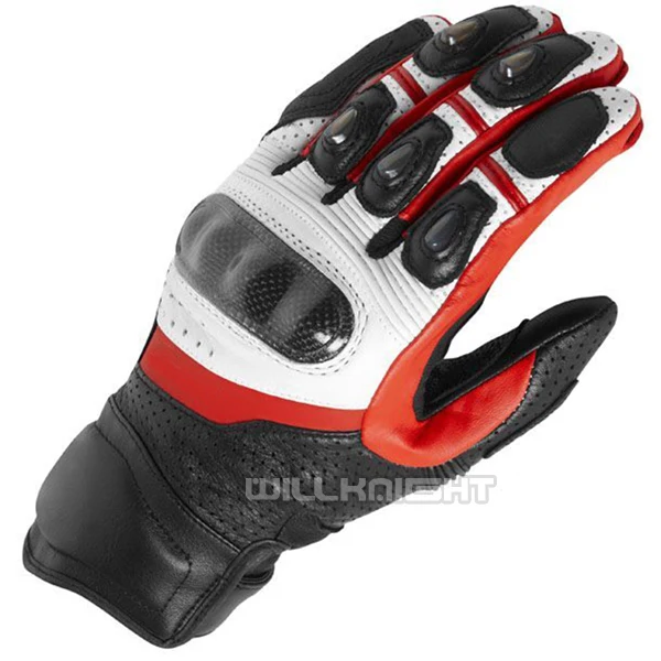 

2018 Genuine Leather Gloves Motorcycle Downhill Cycling Riding Racing Gloves