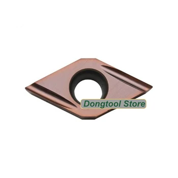 

10pcs DCGT11T301ER DCGT11T302ER DCGT11T304ER U PR930 inserts turning tool cnc lathe cutter for steel machining tools