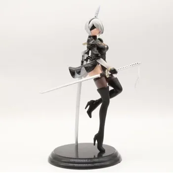 

NieR:Automata Intelligent Combat Robot YoRHa No. 2 Type B PVC Action Figure Model Toy Desktop Decoration X3858