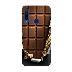 Cute Cartoon Soft TPU Silicone Back Cover - Clear Bumper  Shells Coques for -Lenovo Z5S (1)
