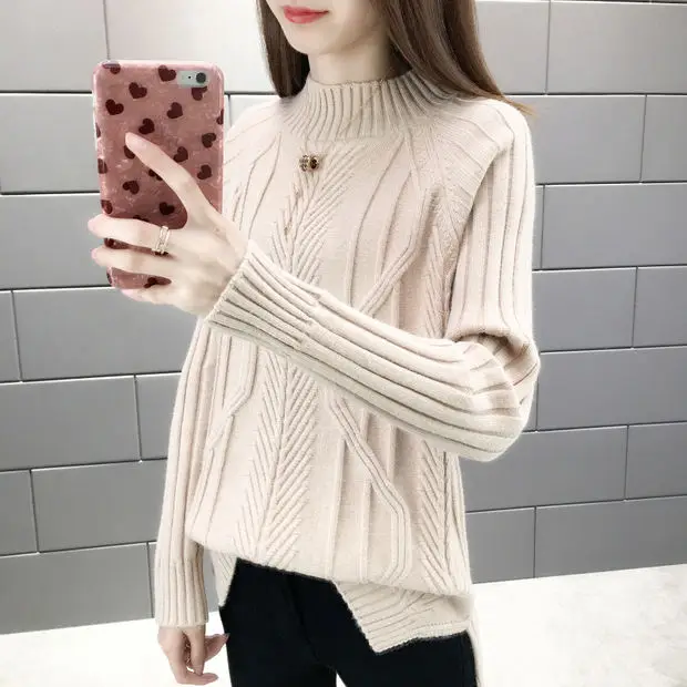 Women Sweaters And Pullovers 9320 New Women's Clothing, Autumn And Winter, Sweater, Sleeve, 47-2 Floor, 3 Rows, 2 Shelves