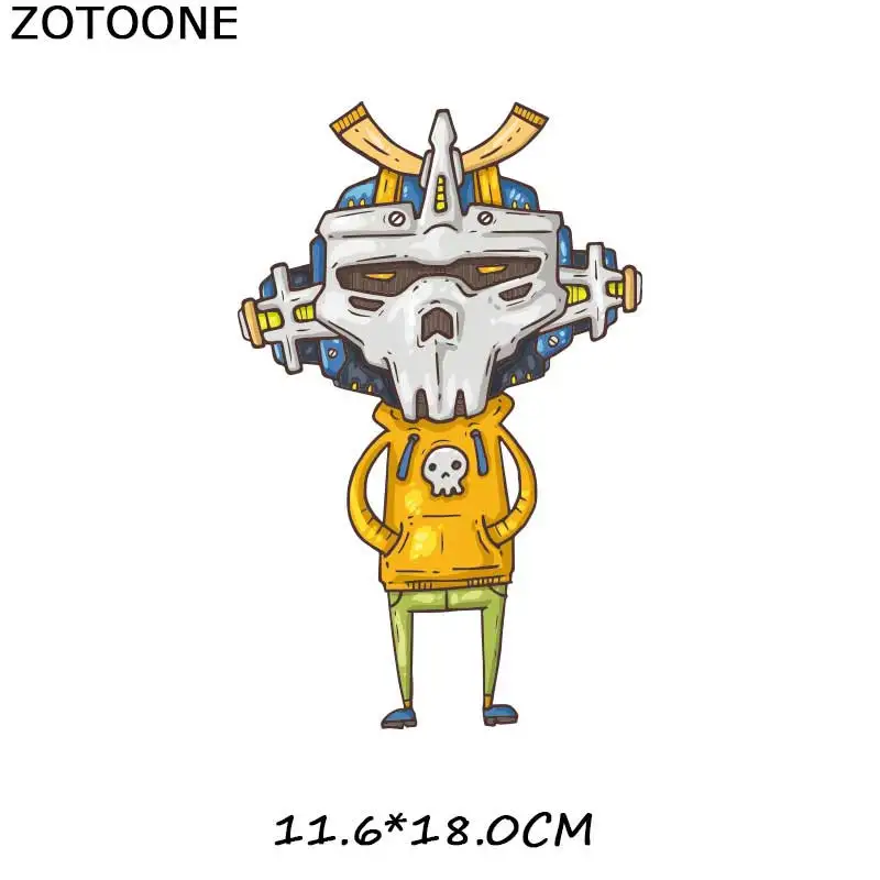 790 ZOTOONE милая собака мультфильм Железная на патч для детей наклейка на одежду DIY животных Тепловая аппликация передачи для футболки с принтом G - Цвет: 790