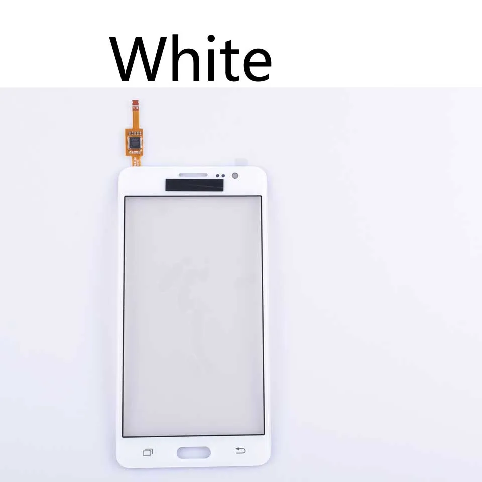 White 10pcs\lot For Samsung Galaxy On5 G5500 G550 G550FY Touch Screen Panel Sensor Digitizer Glass Touchscreen NO LCD - Цвет: White