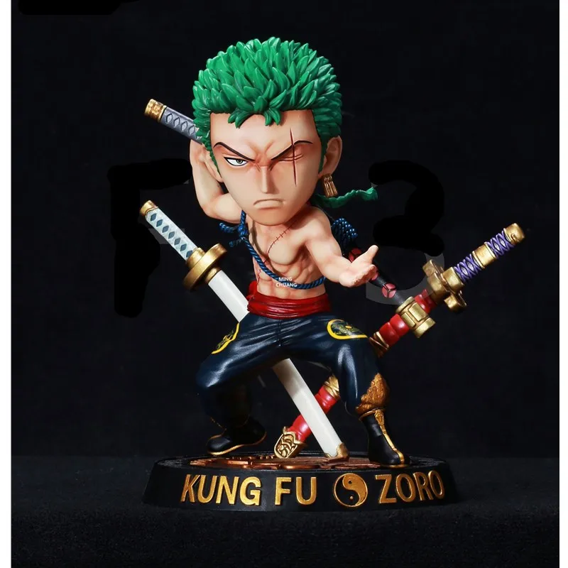 " Цельная статуя соломенная шляпа Пираты бюст Roronoa Zoro полноразмерный портрет нами GK фигурка игрушка коробка 16-20 см V234