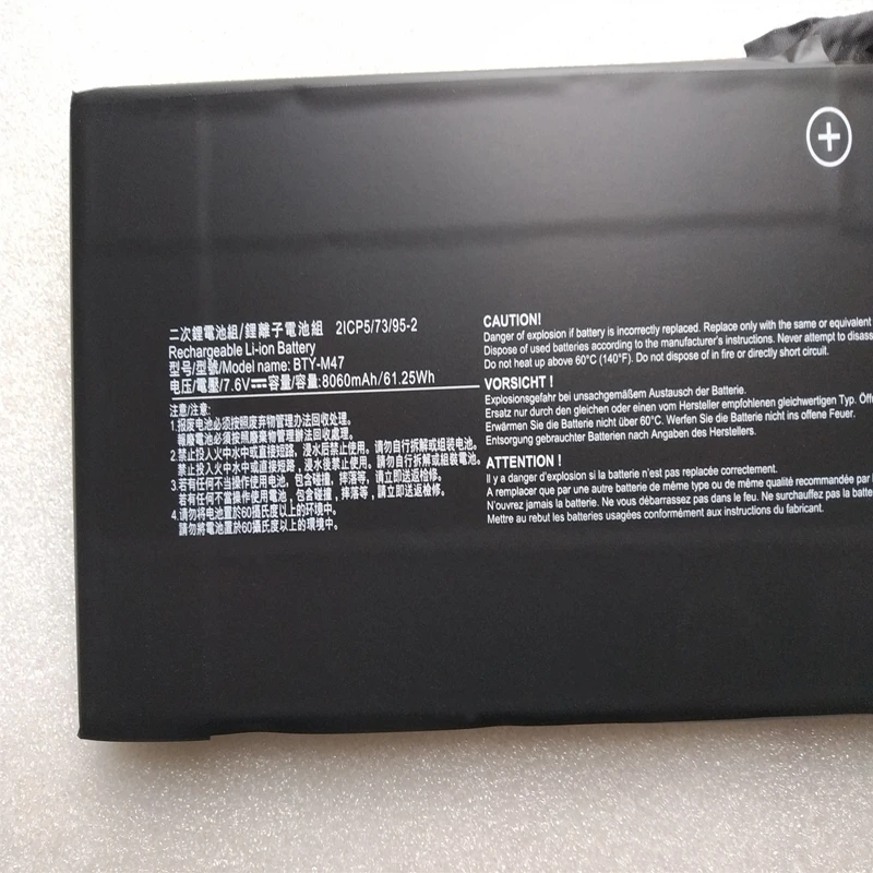 Bateria do Portátil para Ms14a1 Ms-14a3 Ms-14a3 Msi Gs40 Gs43 Gs43vr 7re 6qe 055xcn 006xcn 009xth 6re 045cn 002uk Terrans Force s4 Bty-m47 - Imagem 5