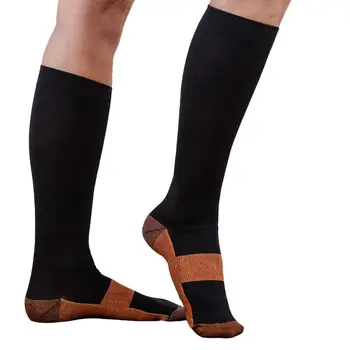 

Women Unisex Compression Socks Foot Anti Fatigue Soft Pain Relief Socks Support Knee High Socks