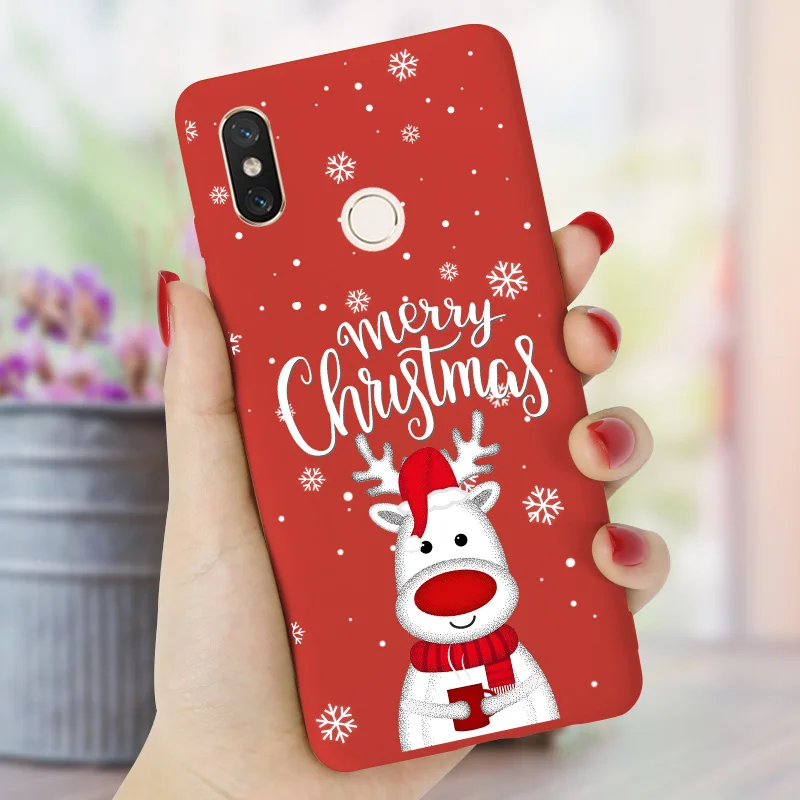 XSD7 Чехол для Xiao mi Red mi Note 8, 7, 6, 5, 8 T, конфетный чехол с изображением Санта-Клауса и лося для Red mi 5, 5 Plus, 6A, 6 Pro, 5A, 7, 7A, 8, 8A, K20, mi, 8 Lite, mi Max 3 - Цвет: XSD7