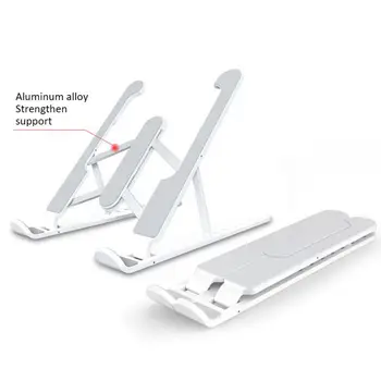 

Adjustable Foldable ABS Laptop Tablet Stand For MacBook Pro Notebook X Style Portable Desktop Holder Mount Portable Laptop Stand