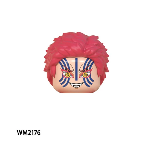 Anime Series Demon Slayer Action Figures Mini Bricks Kamado Tanjirou Nezuko Rengoku Kyoujurou Kochou Building Blocks Kids Toys WM2176