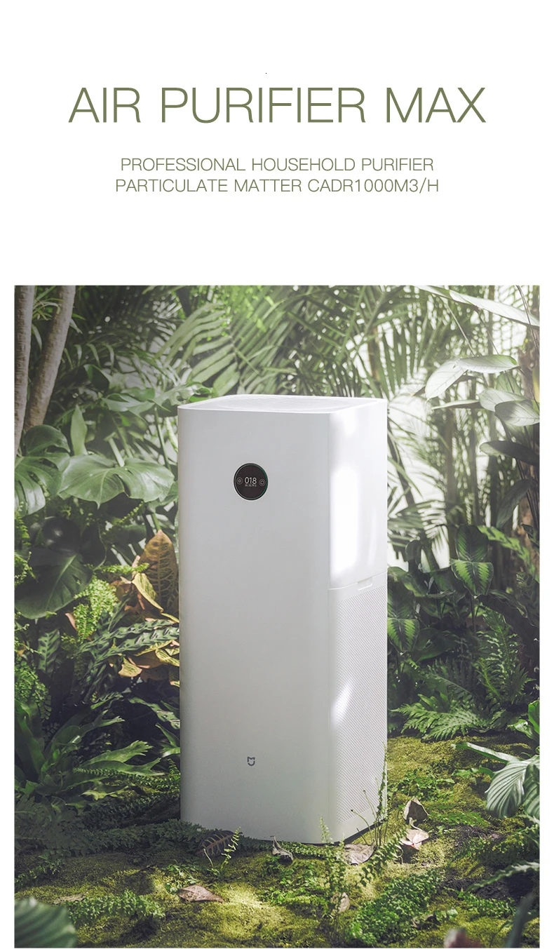 Xiaomi Mijia очиститель воздуха Max стерилизатор дополнение к формальдегиду очистители воздуха умный бытовой Композитный фильтр