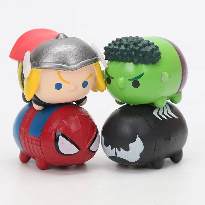 8 шт. фигурки героев комиксов Marvel Мстители 3: война бесконечности|Игровые и