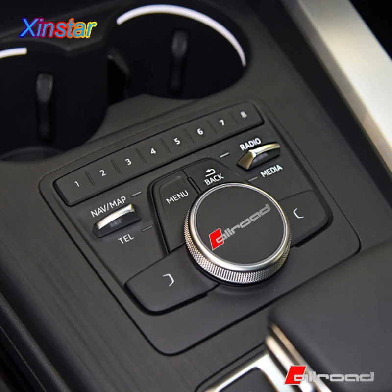 2 шт из нержавеющей стали Allroad автомобиля rearviw зеркало стикер для Audi sline rs
