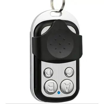 Control remoto para puerta de garaje, herramienta de 4 canales, 433MHz, controlador a distancia