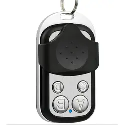 Télécommande de Porte de Garage Contrôle d'Ouverture de Portes, 433 Mhz, 4 Canaux, avec Alarme 