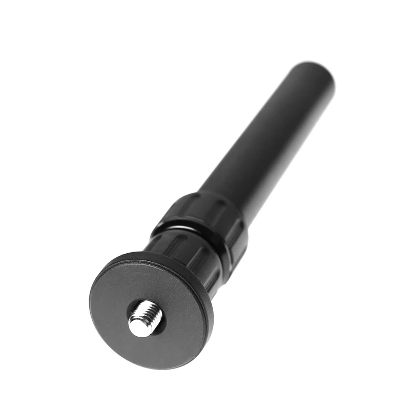 XILETU XM-263A Professional Aluminum Extension Rod Stick Pole 1/4 inch 3/8 for Thread Stabilizer Rod Monopod Tripod Central Axis
