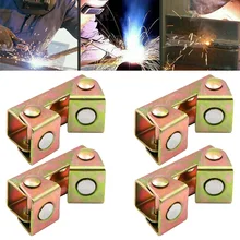 Pince à souder magnétique de Type V, fixation, supports de soudure réglables pour porte fenêtre, outil de fermeture de meubles durables, 4 pièces
