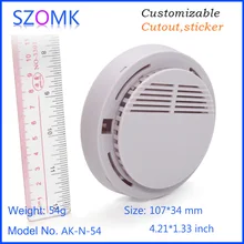 10 шт., 107*34 мм настенный монтаж влажность Пластиковый корпус датчика корпус szomk abs пластиковый сенсорный прибор корпус коробки