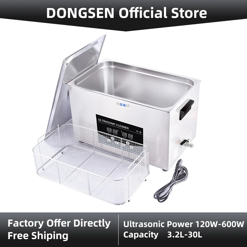 Limpiador ultrasónico Industrial, placa PCB de 30L, 22L, 15L, 10L6L, 3L, piezas de motor, molde de DPF, máquina de limpieza ultrasónica