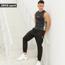 Zrce камуфляж печати бодибилдинга майка для мужчин фитнес бег быстросохнущая рубашка без рукавов майка для мускулистых мужчин майка