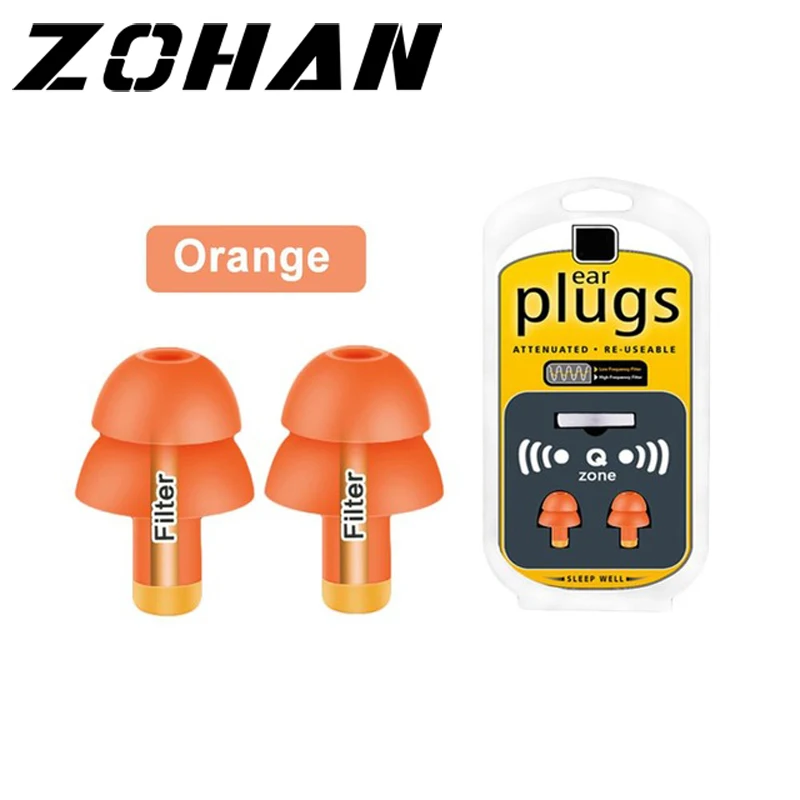 

ZOHAN Ear Protector ear plugs Soundproof earplugs anti-noise artifact super strong mute for sleep work student