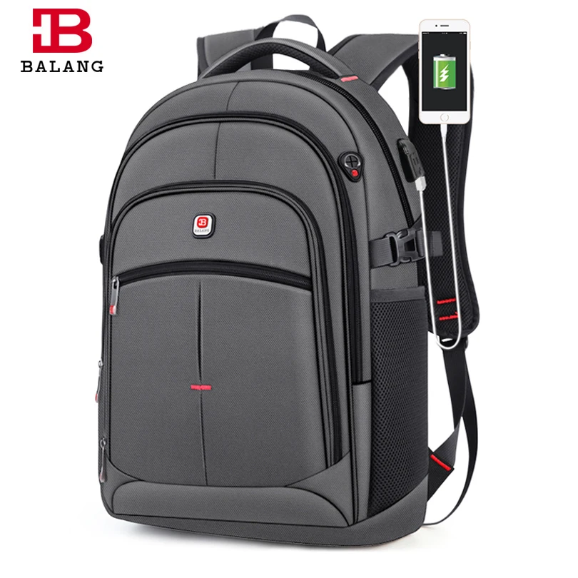 Продажа BALANG, новинка, рюкзак с защитой от воровства, USB, 15,6 дюймов, рюкзак для ноутбука, для женщин, мужчин, школьные рюкзаки, сумка для мальчиков, дево...