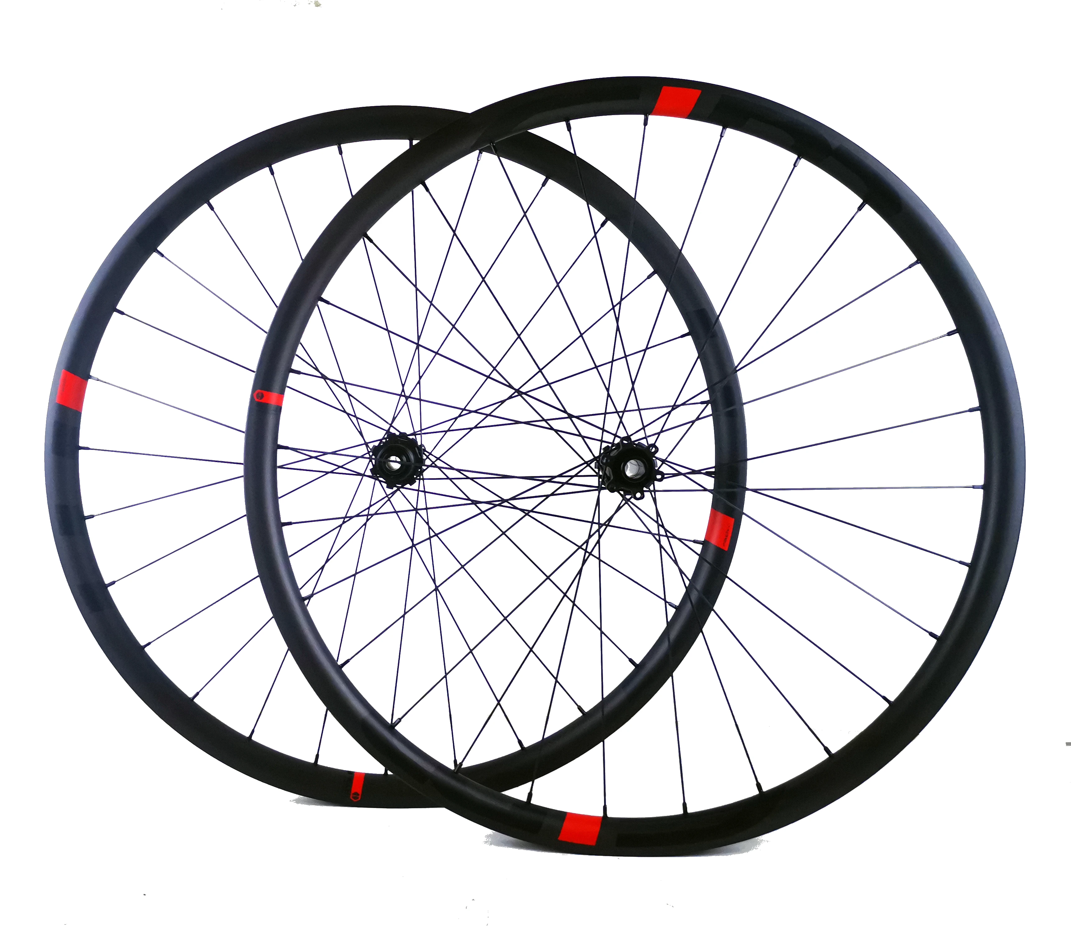 FIM-Flyweight MTB Wheelset For Mountain Bike Tubeless Ready XC Width Carbon Hookless Boost Wheels 29er 15*110 12*148 27 30mm