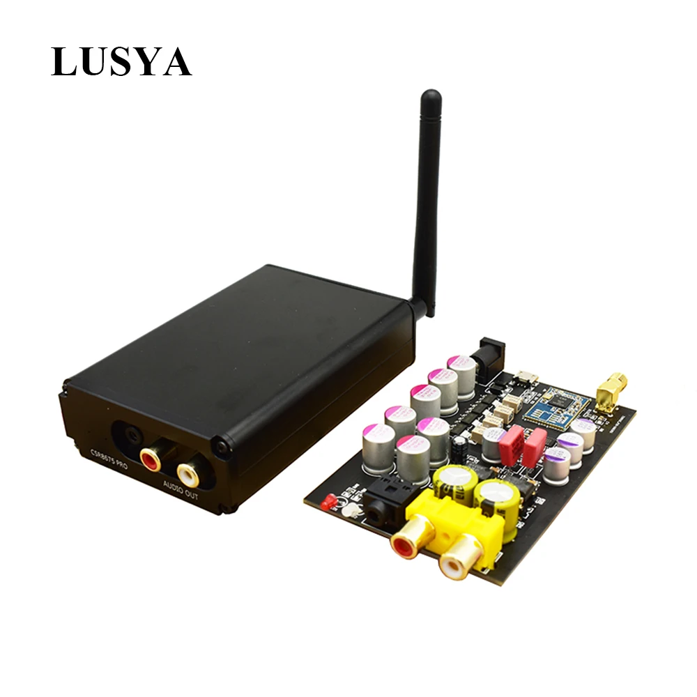 A104 Bluetooth 5.0 Audio Digital Interface CSR8675 Fiber aptx ldac Coaxial SPDIF