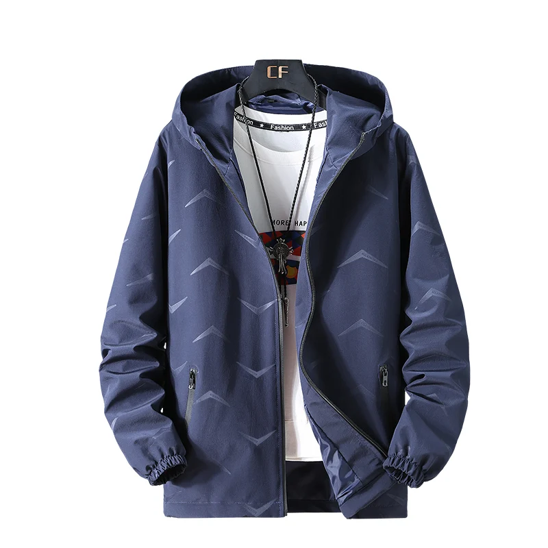 

Zozowang New men jacket hooded Jackets Plus Size 10XL 9XL 8XL men Windbreaker Casual Coat for Male Outerwear Streetwear jacket
