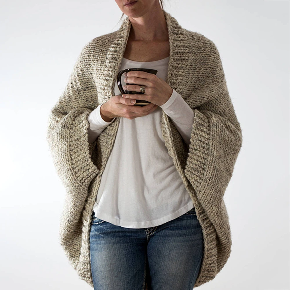 plus size batwing cardigan