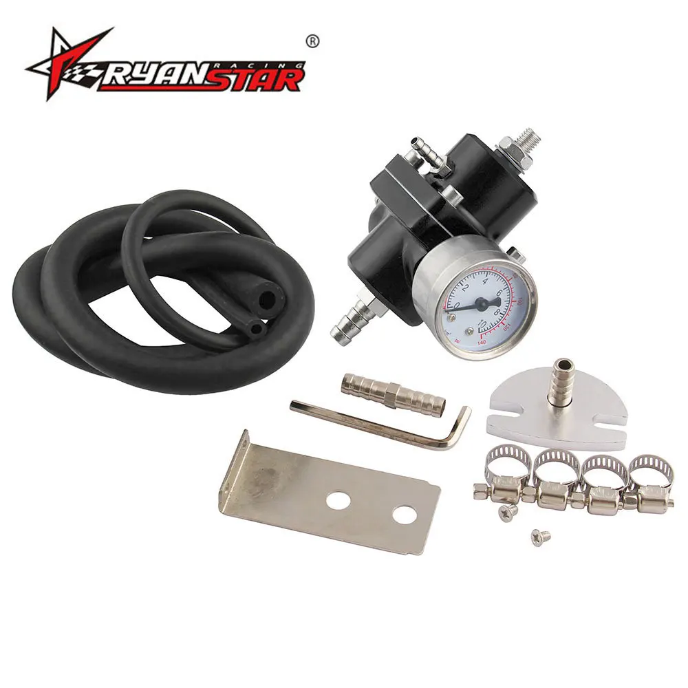 

Car Modified Fuel Pressure Regulating Valve Fuel Booster Fuel Pressure Regulator Square Booster